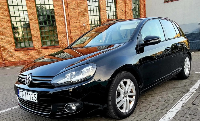 Volkswagen Golf cena 37900 przebieg: 168000, rok produkcji 2012 z Toruń małe 742